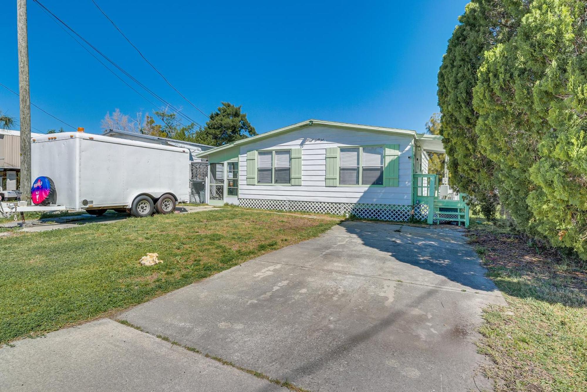 Hudson Home With Dock On Canal About 1 Mi To Beach! Exterior photo